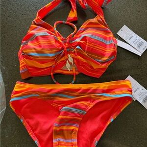 Bikini Wild Fable Multicolor Striped